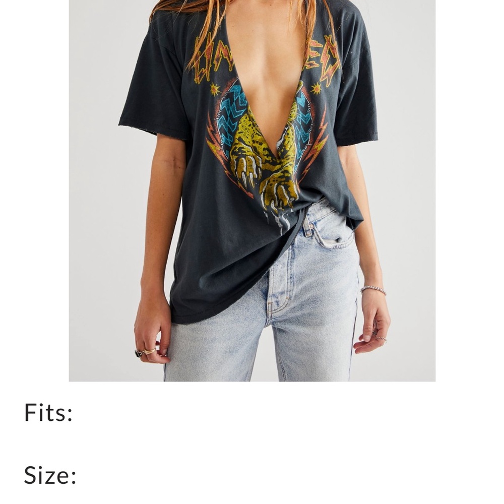 Untamed V-Neck Cutout Tee by Daydreamer